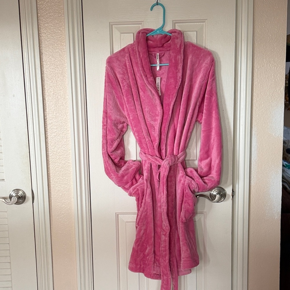 👘 SOMA PLUSH SHORT ROBE 👘 NWT 👘